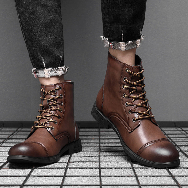 Morgan™ | Botas de Imitação de Couro