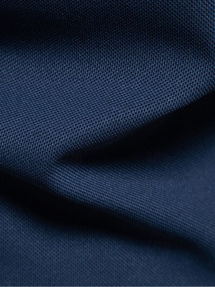 Niels™ | Polo Stribet Savanna