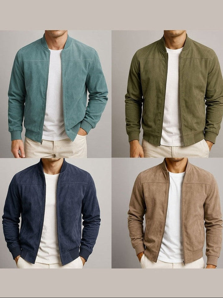 Nikolaj™ | Casaco de Camurça Urbano Clássico