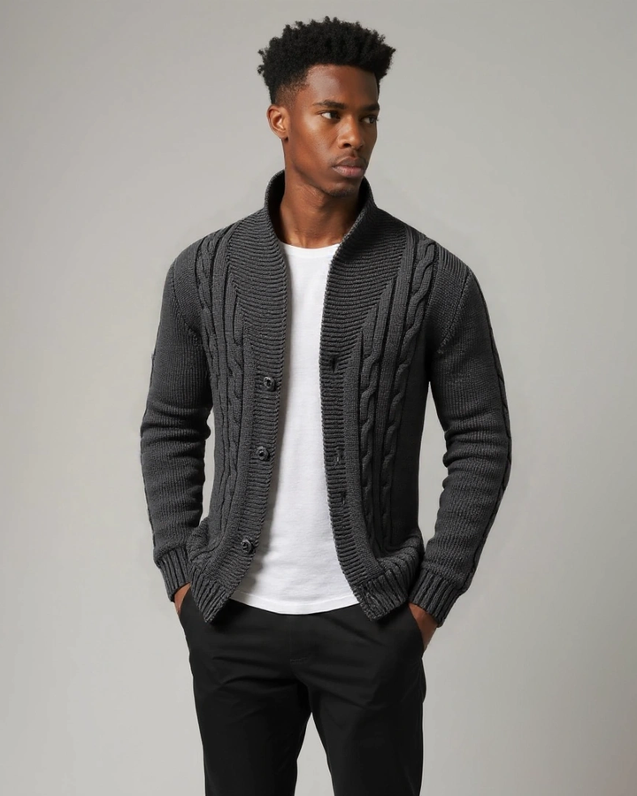 Noah™ | Cardigan Elegante para Homens