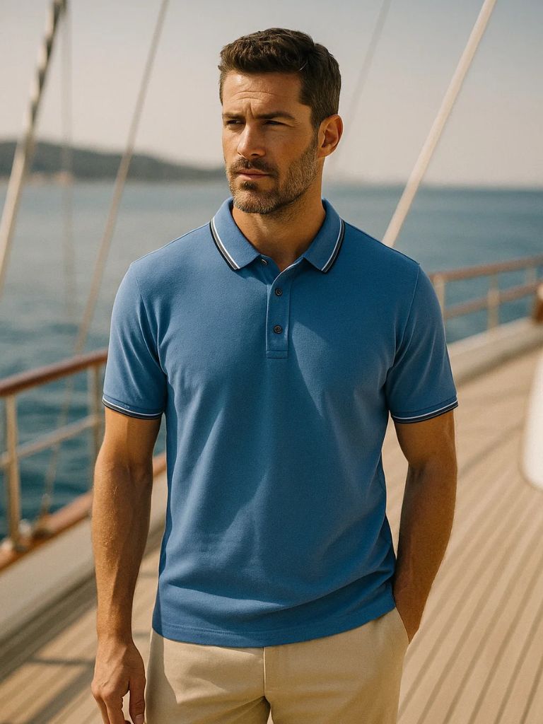 Ole™ | Polo Clássica Azure