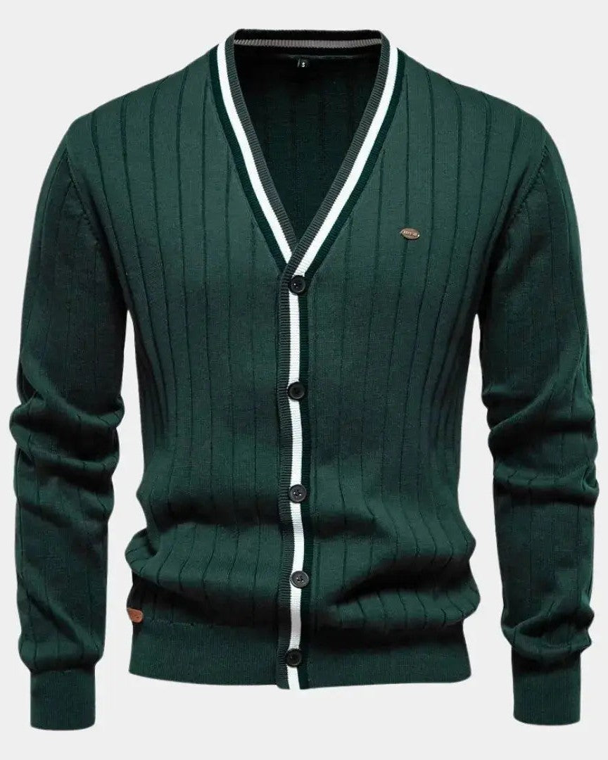 Oliver™ | Sweater de Algodão com Botões