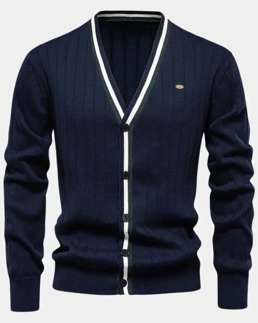 Oliver™ | Sweater de Algodão com Botões