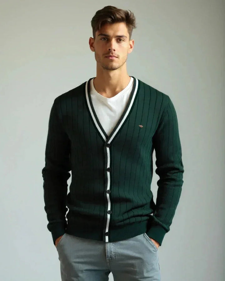 Oliver™ | Sweater de Algodão com Botões