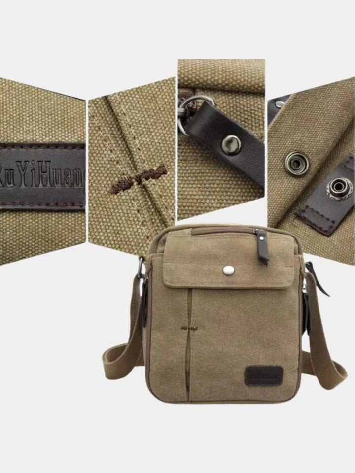 Oscar™ | Bolsa de Ombro Compacta para Homens