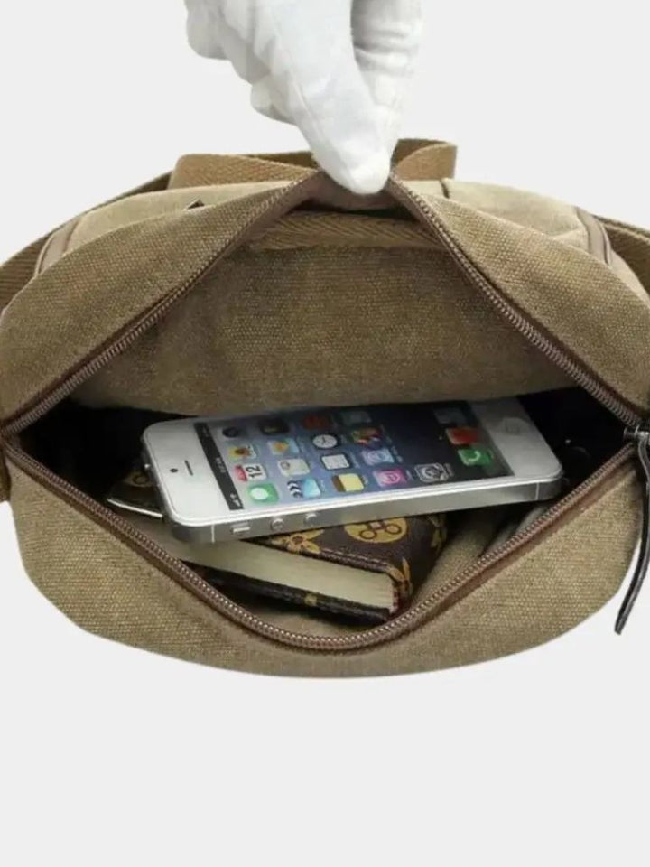 Oscar™ | Bolsa de Ombro Compacta para Homens