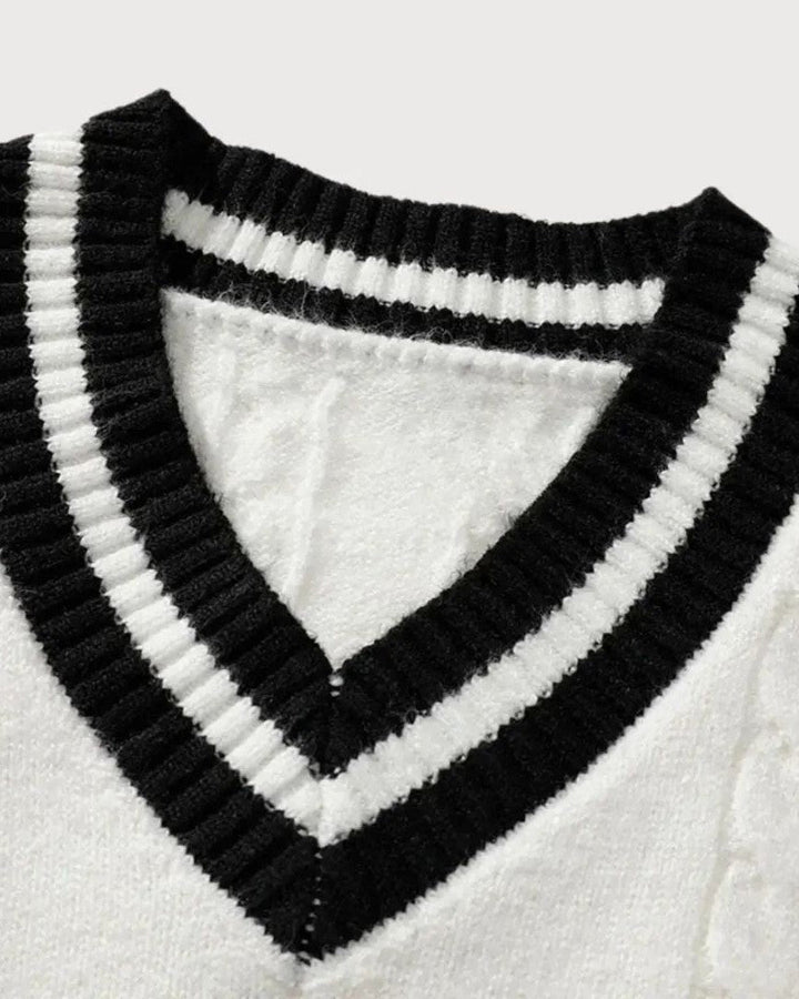 Poul™ | Malha com Decote em V