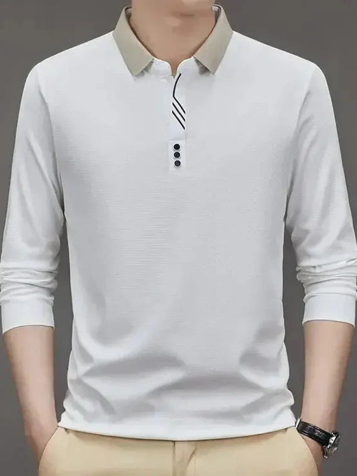 René™ | Polo Elegante de Manga Longa