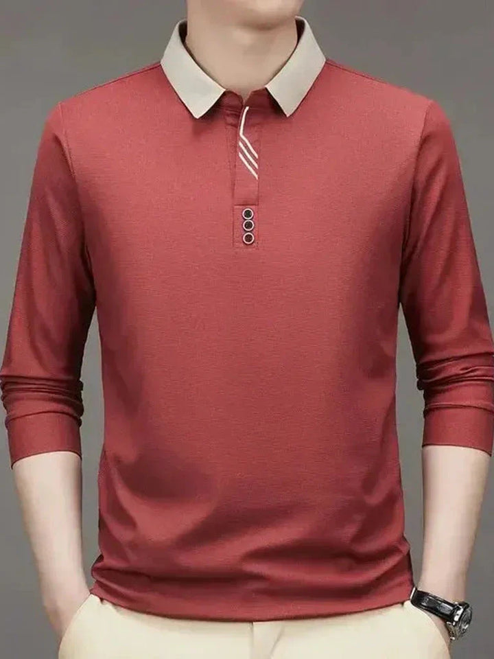 René™ | Polo Elegante de Manga Longa