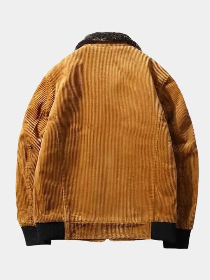 Rib™ | Casaco Térmico em Veludo