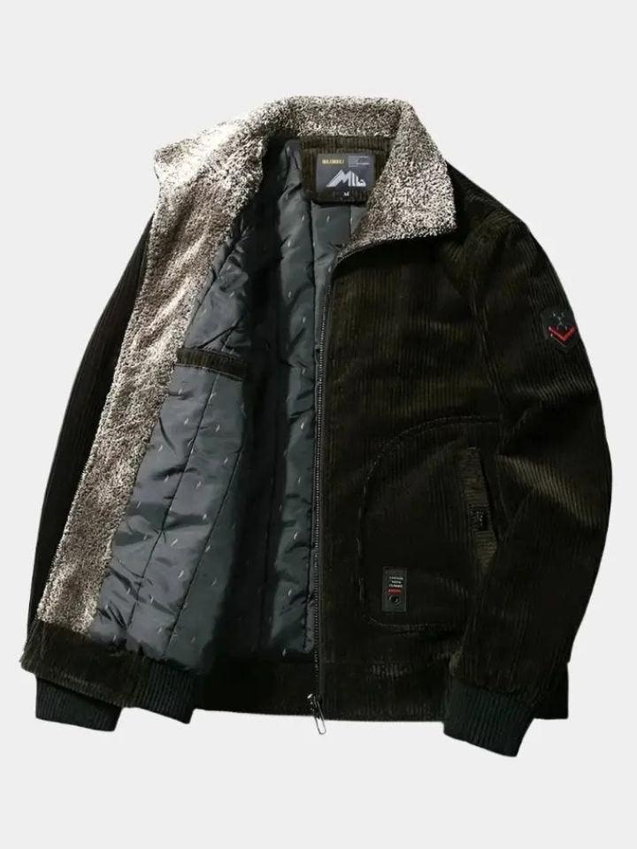 Rib™ | Casaco Térmico em Veludo