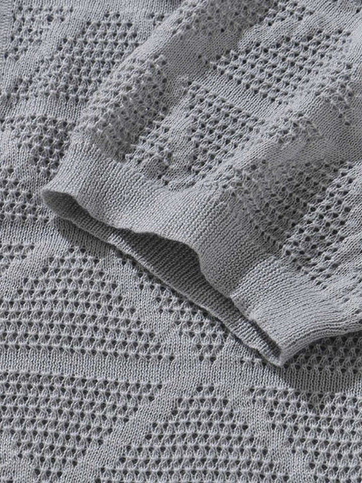 Roald™ | Polo de Couro Trançado