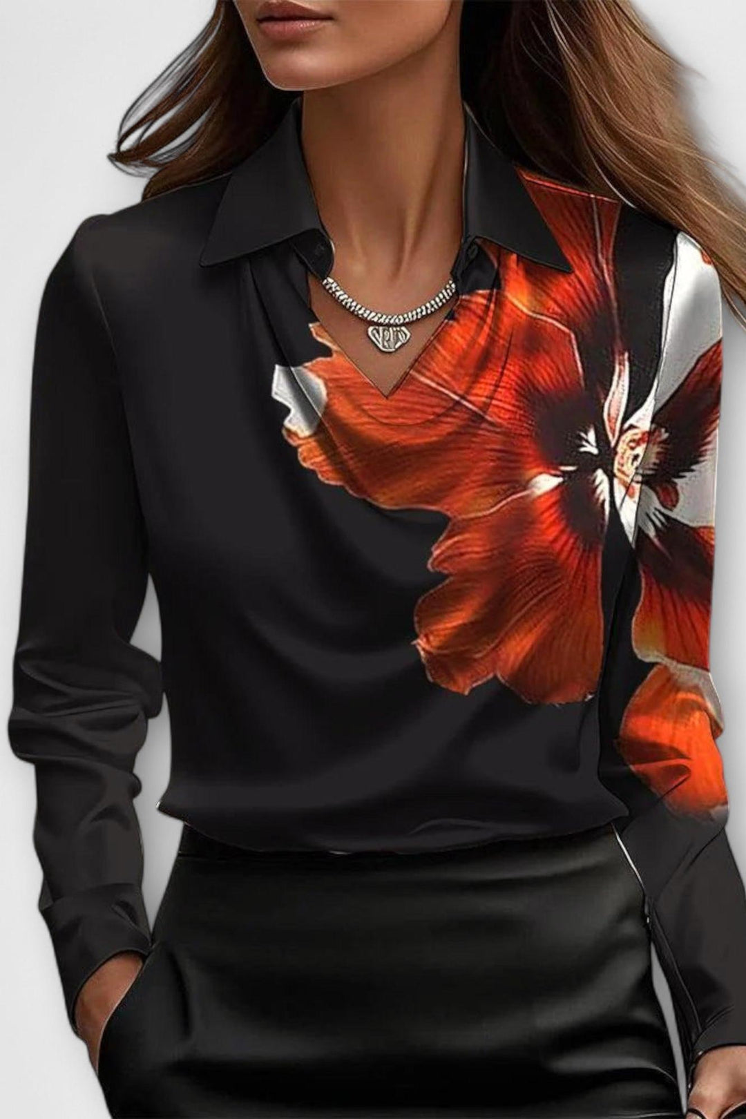 Ronja | Blusa de Cetim