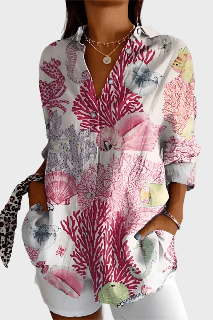 Rosa | Camisa Floral