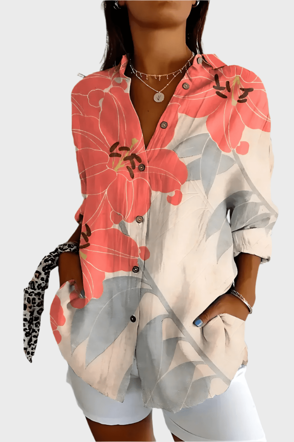 Rosa | Camisa Floral