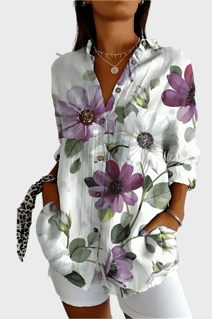 Rosa | Camisa Floral