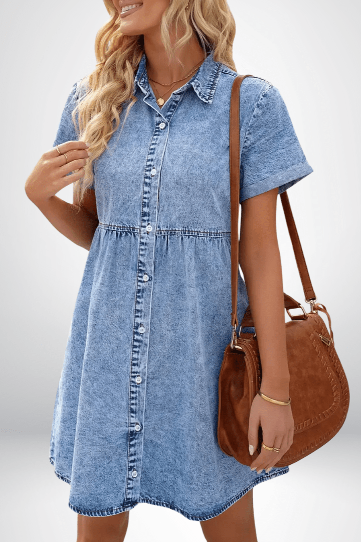 Rosa | Vestido de Denim