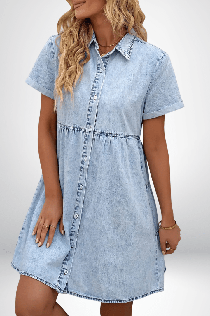 Rosa | Vestido de Denim
