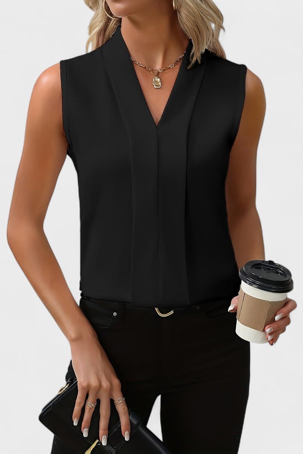 Rosa | Top de decote em V