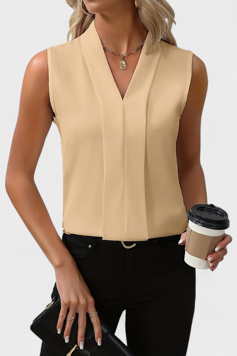 Rosa | Top de decote em V