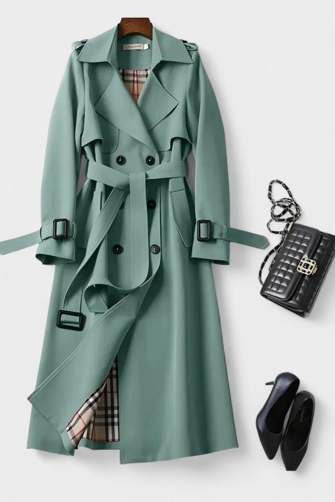 Saara™ | Casaco elegante com cinto na cintura