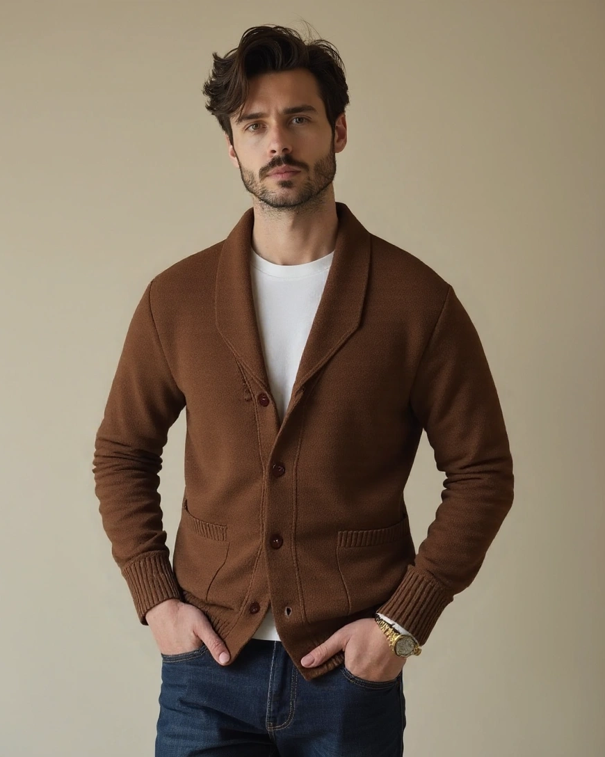 Sebastian™ | Cardigan Tricotado