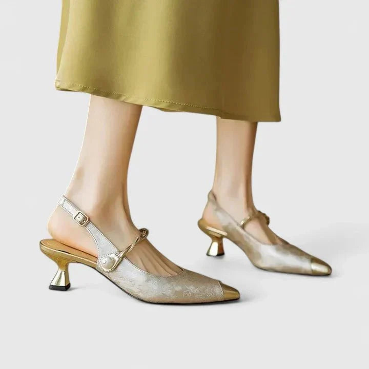 Selma | Sapatos de Salto Alto Ortopédicos