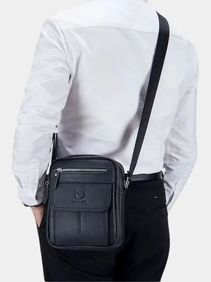 Simon™ | Bolsa Mensageiro de Couro