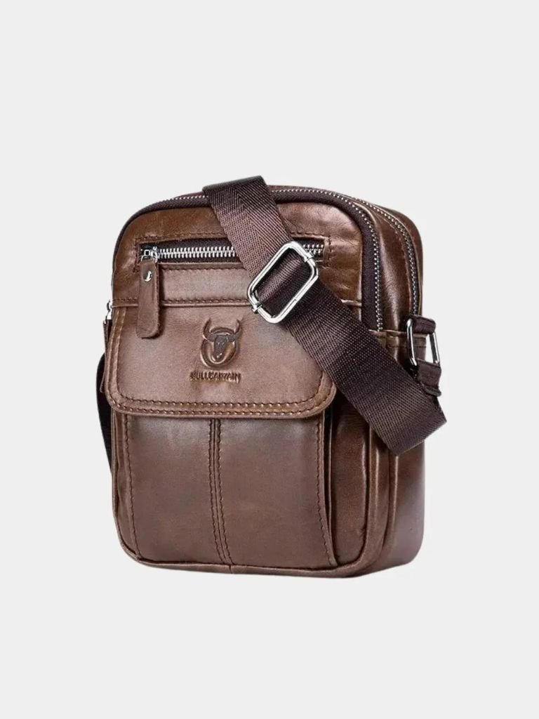 Simon™ | Bolsa Mensageiro de Couro