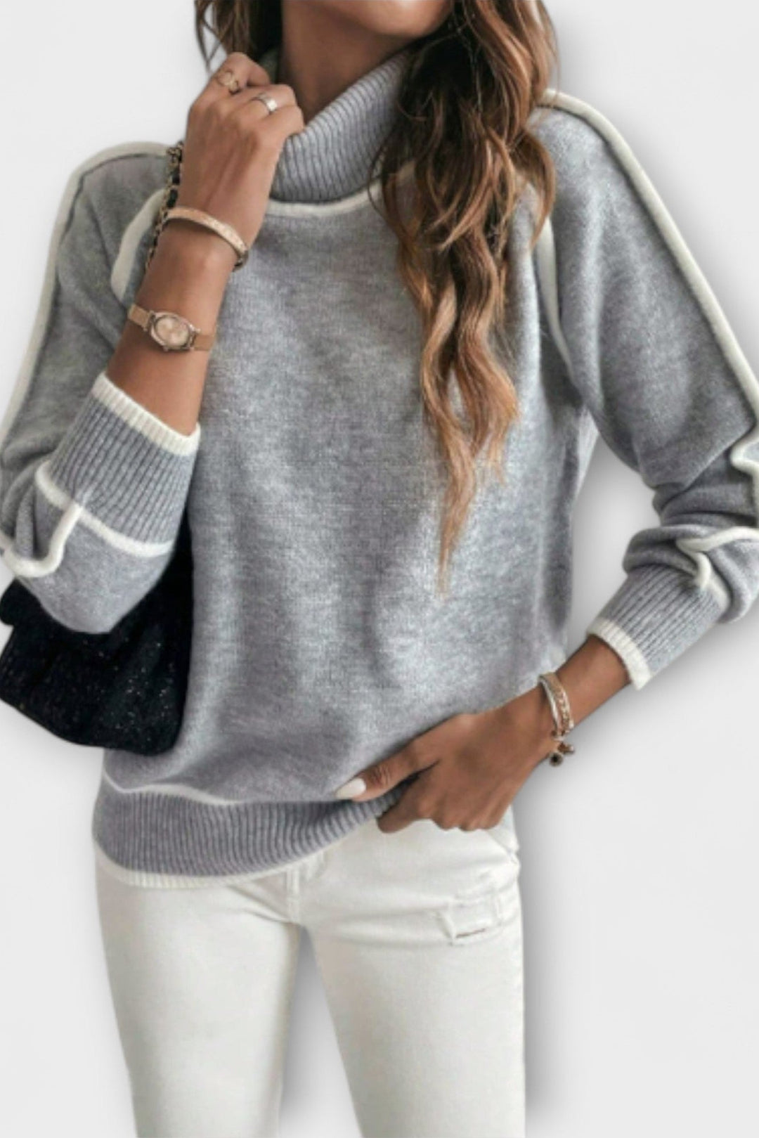 Sofia | Pullover de gola alta