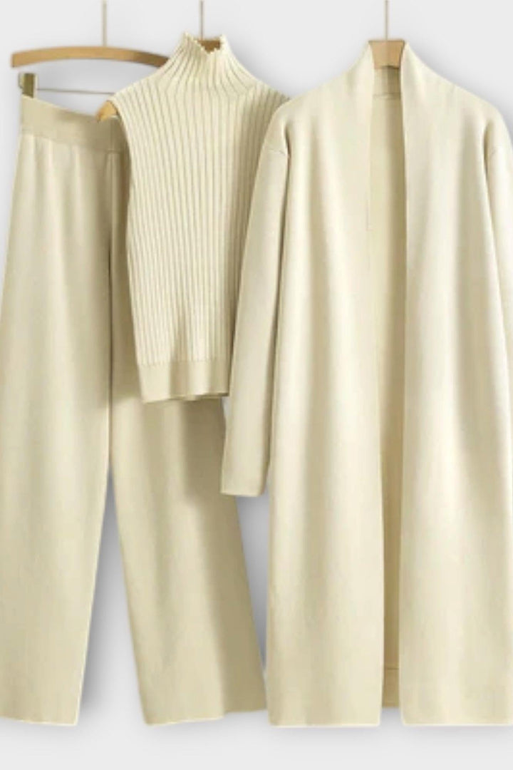 Stine | Conjunto de Malha Canelada