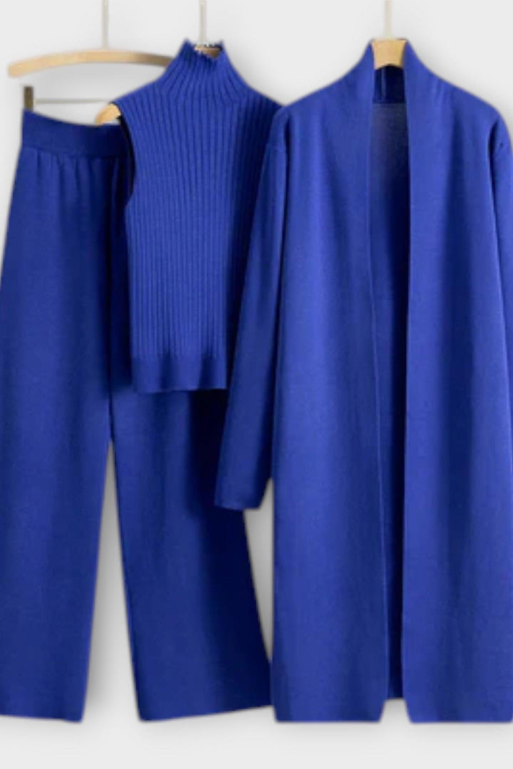 Stine | Conjunto de Malha Canelada