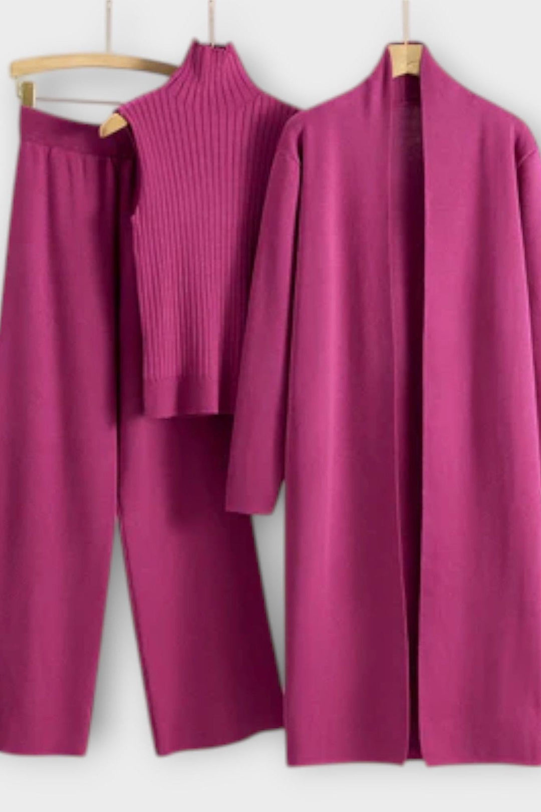 Stine | Conjunto de Malha Canelada