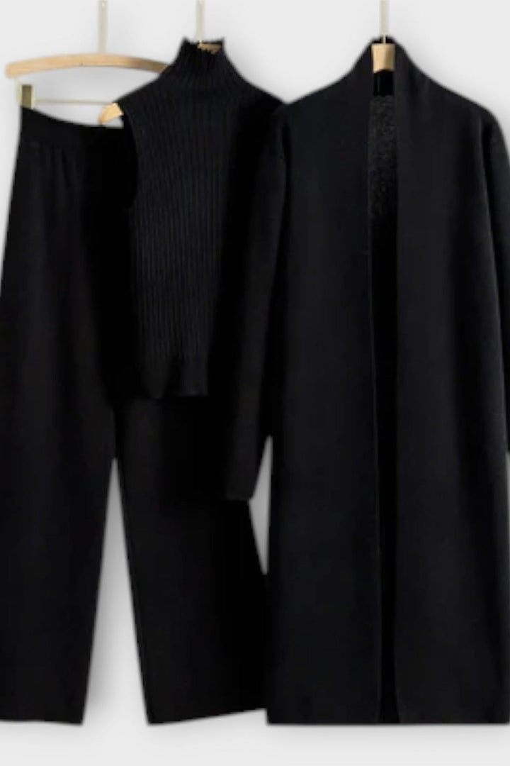 Stine | Conjunto de Malha Canelada