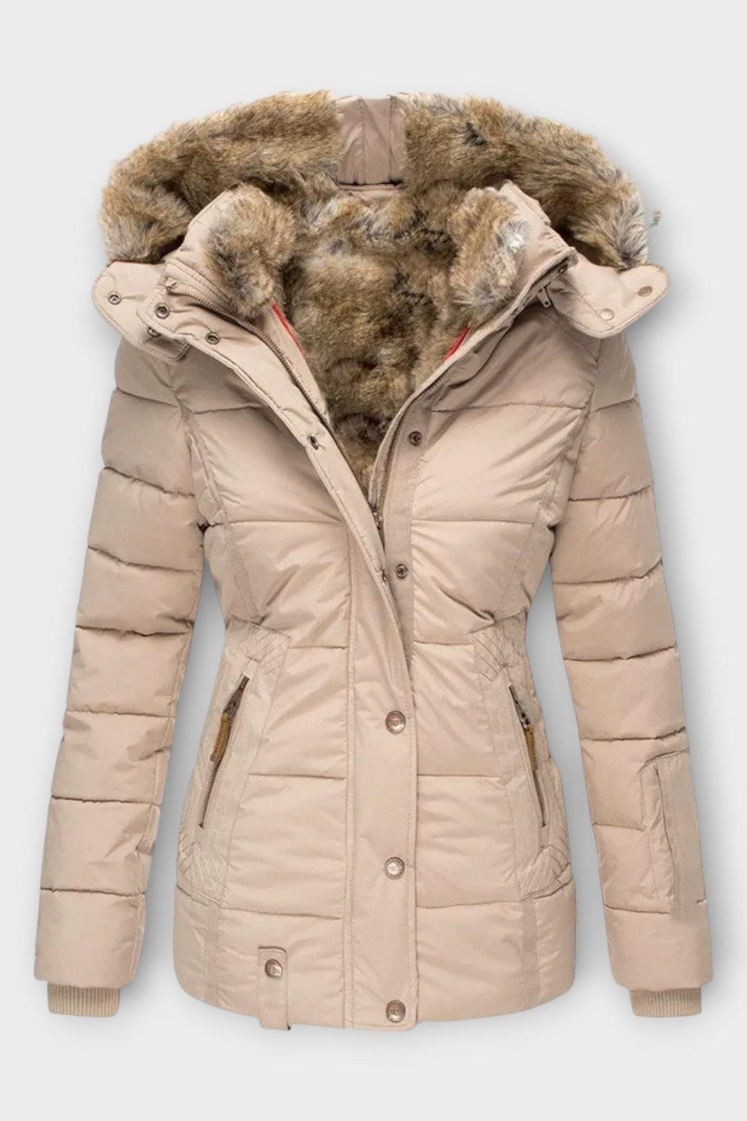 Thilde™ | Casaco com forro de pelagem suave