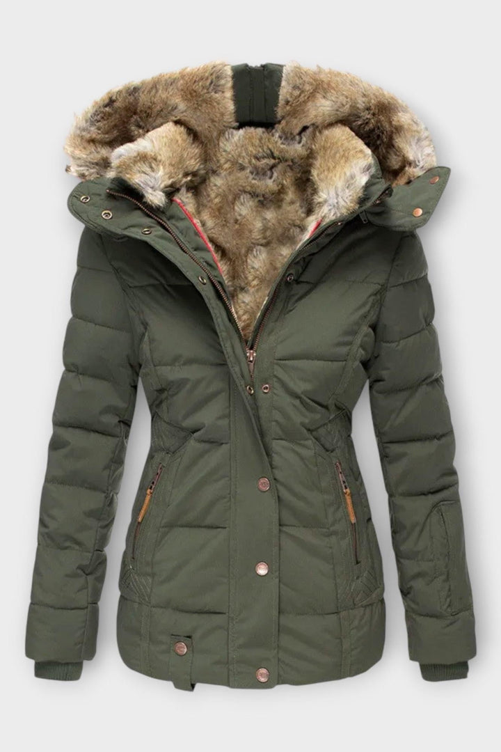 Thilde™ | Casaco com forro de pelagem suave