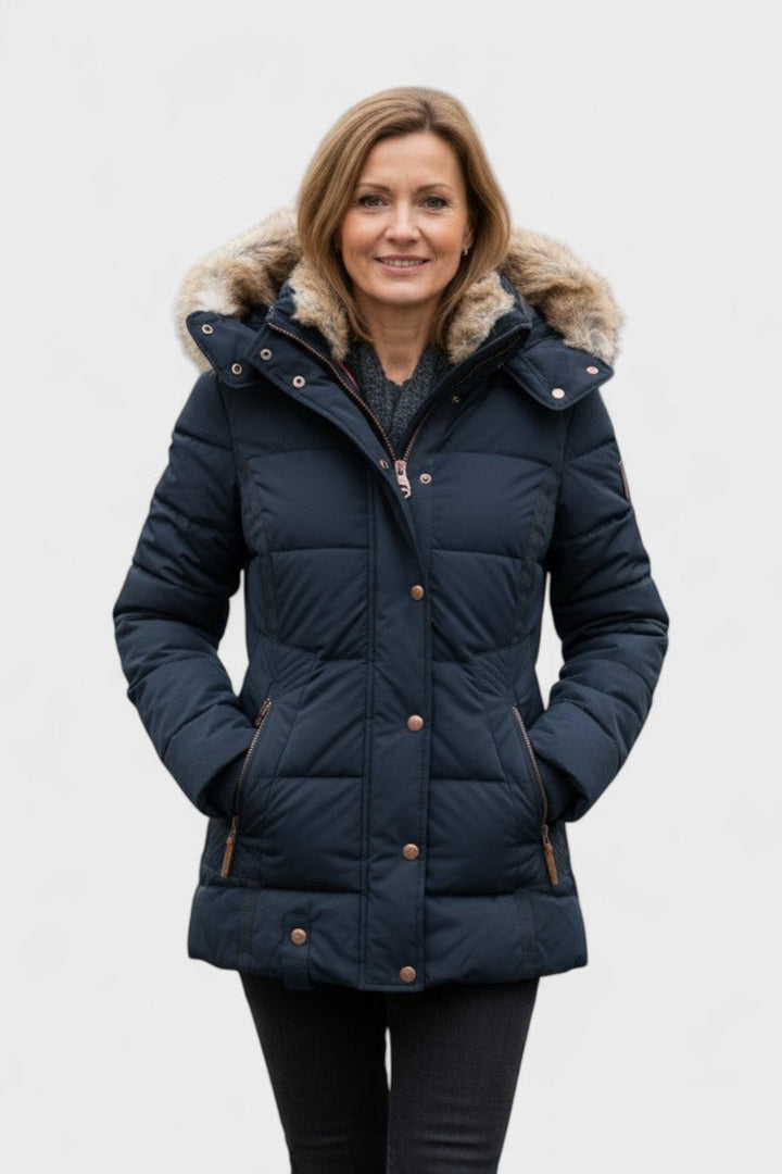 Thilde™ | Casaco com forro de pelagem suave