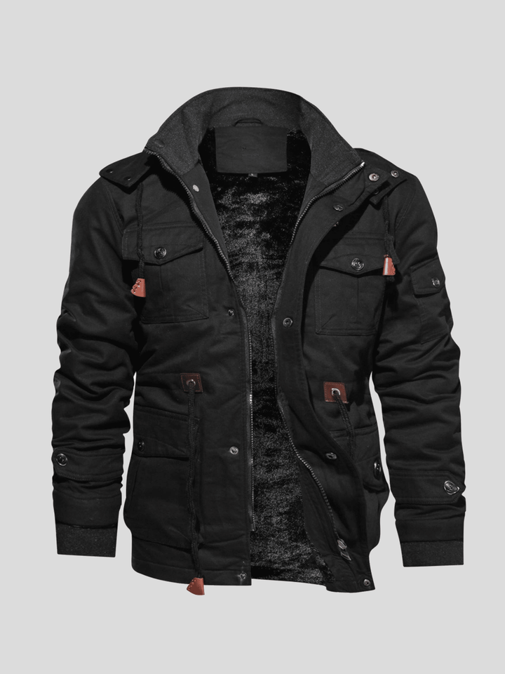 Tobias™ | Peacoat clássico em lã