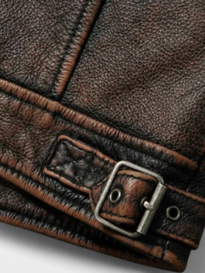 Troels™ | Casaco de Couro Premium