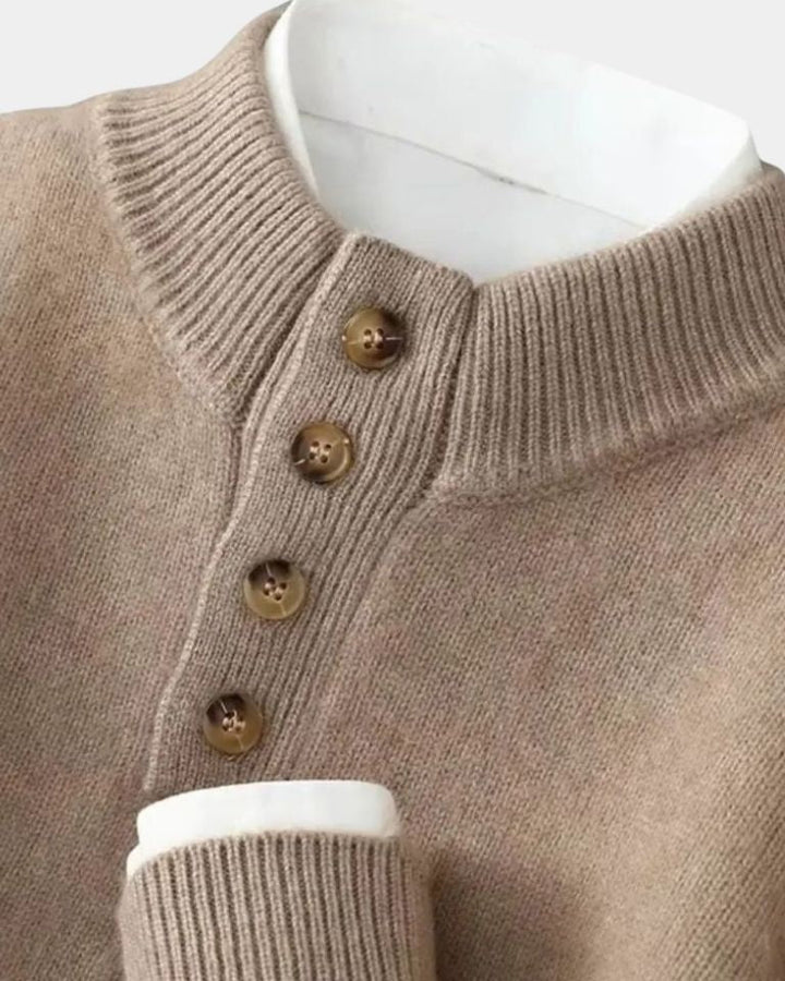 Valdemar™ | Casaco de Malha com Cinto