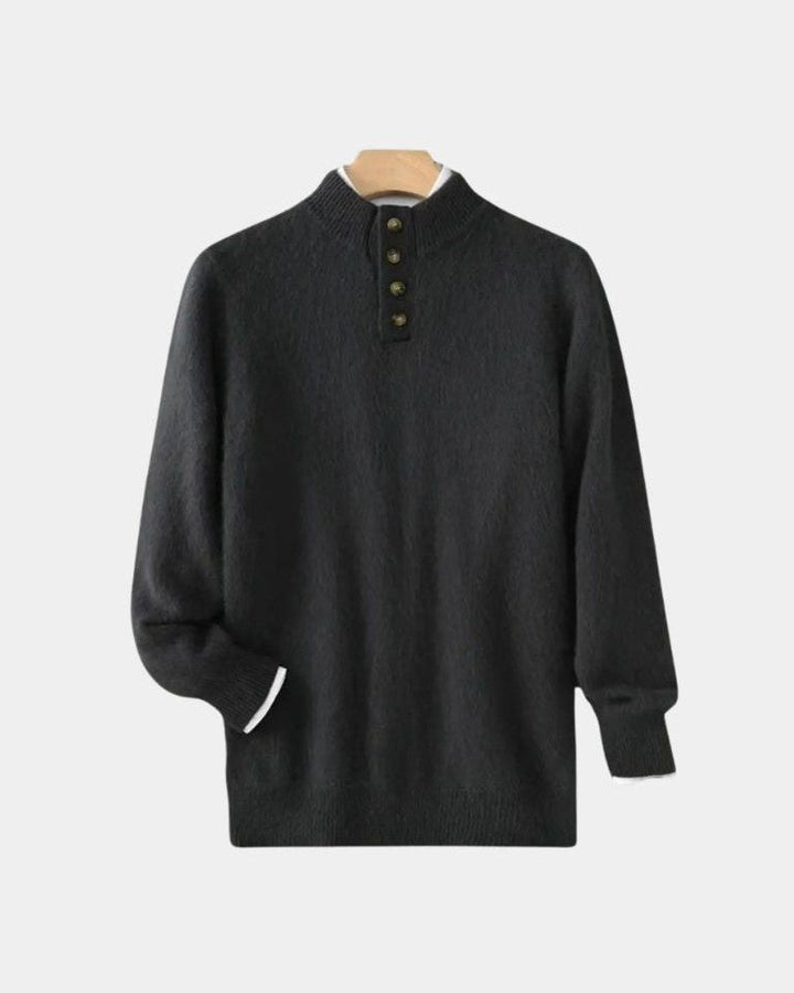 Valdemar™ | Casaco de Malha com Cinto