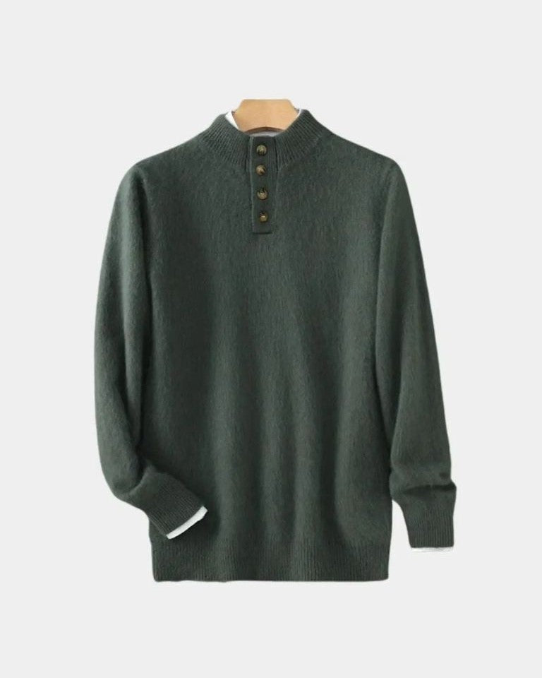 Valdemar™ | Casaco de Malha com Cinto