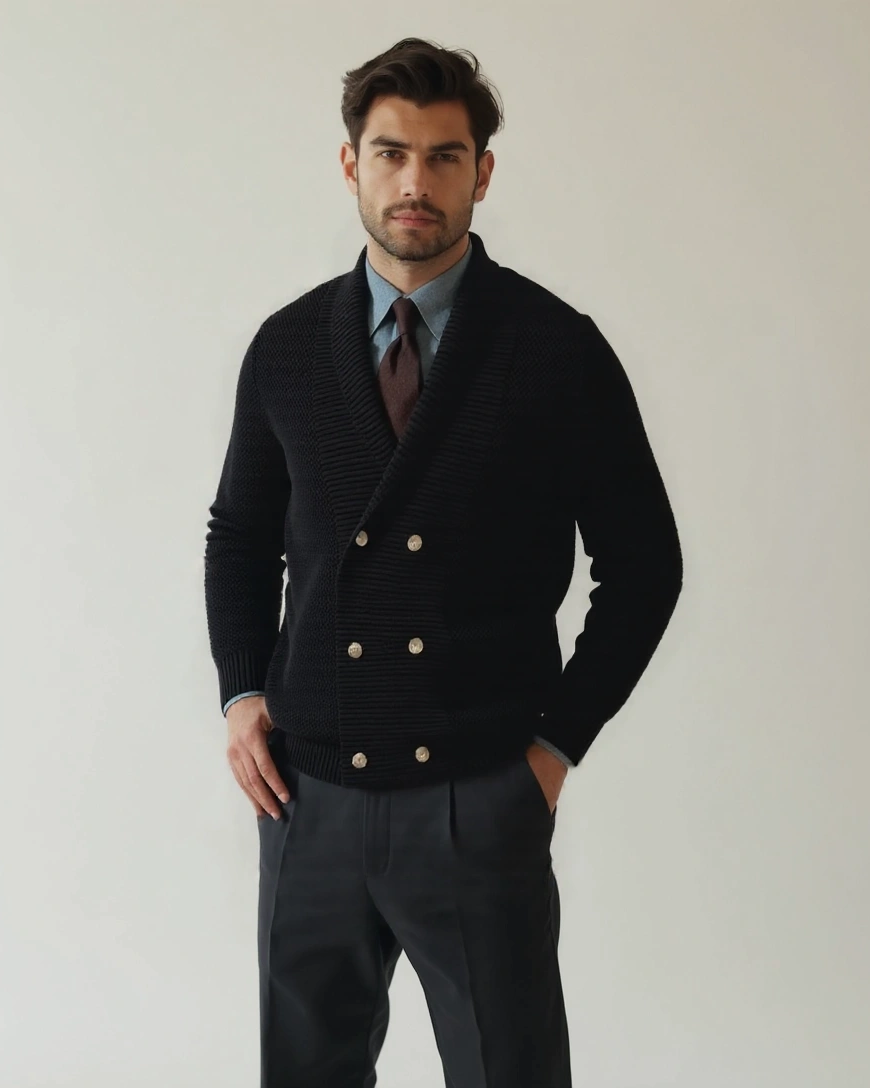 Victor™ | Cardigan Britânico