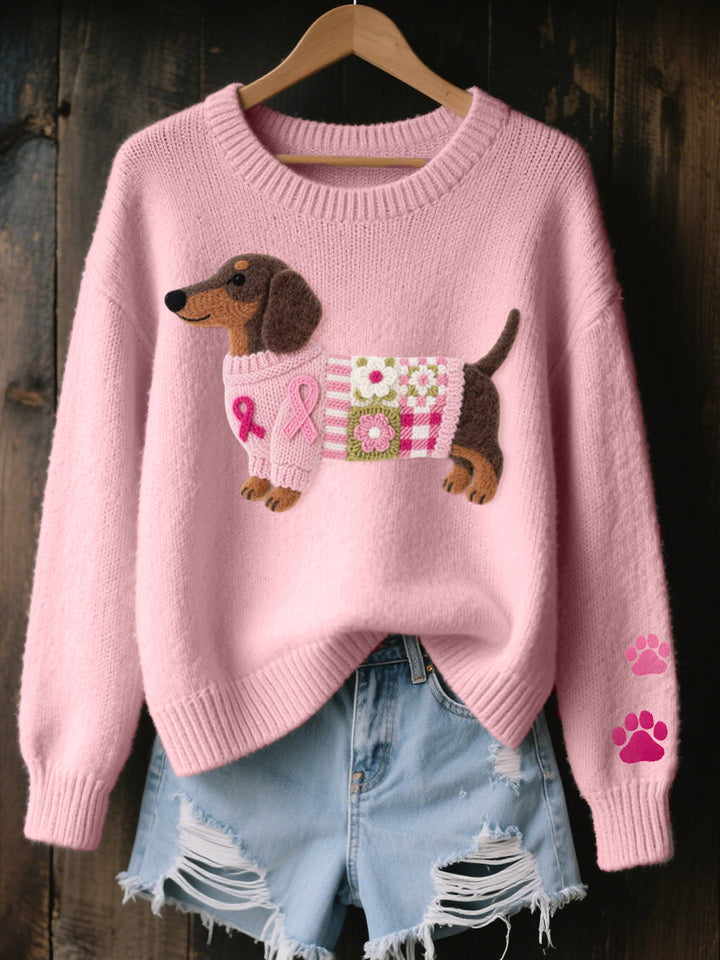 Naoni | Sweater Cão-salsicha em lã