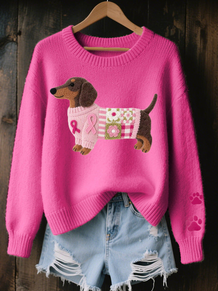 Naoni | Sweater Cão-salsicha em lã